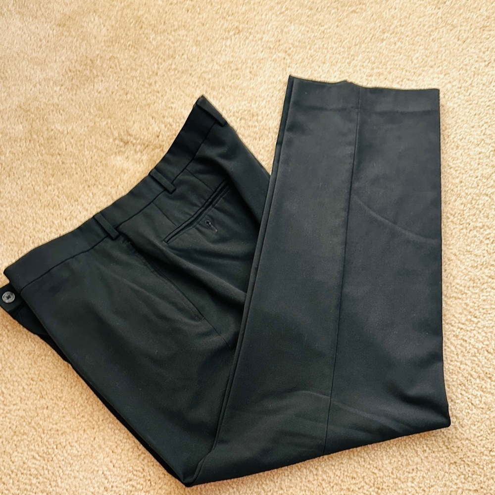 SALE $15 Van Heusen Classic Black Dress Pants - Picture 2 of 5